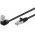 Goobay CAT 5e h�l�zati k�bel 2m 90� RJ45 csatlakoz�val F/UTP CCA