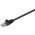 Goobay CAT 5e U/UTP patch k�bel 1,5m fekete CCA vezet�vel