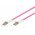 Goobay LWL multim�dus� OM4 lila LC-UPC csatlakoz�s k�bel LSZH k�peny