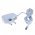 OTB t�pegys�g 100-240V 12V 600mA 5,5x2,1mm csatlakoz� feh�r