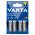 Varta Professional Ultra AA Mignon ceruza elem 1,5V 2900mAh 4db/csomag Lithium