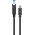 Goobay USB-C-USB-B k�bel 1m 15 W 3 A USB 3.0 5 Gbit/s fekete