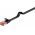 Goobay CAT6 lapos U/FTP h�l�zati k�bel 0,25m fekete