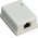 Goobay 1 Port RJ45 csatlakoz� CAT 6 STP �rny�kolt