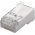 Goobay RJ45 CAT 6 STP �rny�kolt h�l�zati csatlakoz� kerek k�belhez
