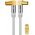 Goobay TV antenna k�bel 4x �rny�kolt aranyozott 5m 90� koaxi�lis csatlakoz�