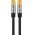 Goobay 4x �rny�kolt aranyozott F csatlakoz�s SAT antenna k�bel 135 dB 4,5 m