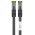 Goobay CAT 8.1 patchk�bel S/FTP 24 AWG fekete LSZH 99,9% OFC