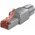 Goobay CAT 6 RJ45 csatlakoz� STP �rny�kolt 5,0-8,5mm k�belhez csavaros r�gz�t�s
