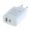OTB k�tportos USB t�lt� USB-C+USB-A 20W USB Power Delivery feh�r