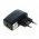 Helyettes�t� h�l�zati t�lt� adapter, 1A, fekete 90 fokos