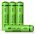 GP ReCyko AAA (mikro) akku 1,2V 650mAh 4db/csomag NiMH
