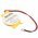 Helyettes�t� elem CMOS CR2032 csatlakoz�val Molex-51021-2P-100 3x2,6mm k�belhossz 90mm l�tium elem