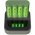 GP ReCyko B421 USB 4-csatorn�s t�lt� + 4x AA 1.2V 2100mAh akku 4db/csomag NiMH