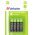 Verbatim el�re felt�lt�tt AAA (mikro) akku 1.2V 1000mAh 4db/csomag NiMH