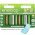 Panasonic eneloop Botanic AA Mignon ceruza akku 1,2V 2000mAh 8db/csomag BK-3MCCE/8TE NiMH