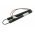 Helyettes�t� v�szvil�g�t�s akku 7,2V 3700mAh Liteplan 6/MH40/TS/AS 300mm k�bel csatlakoz� NiMH