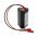 Helyettes�t� akku v�szvil�g�t�s akku 3,6V 3600mAh D1x3 200mm k�bel Faston -6,3mm/+4,8mm NiMH