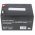 MultiPower MP15-12C MPC15-12 12V 15000mAh Faston 6,3mm AGM �s �lom-zsel�s