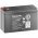 Panasonic UP-VW1245P1 12V 7,8Ah Faston 6,3mm akku AGM �lom-zsel�s