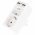 Heitech 2 foglalatos h�l�zati adapter 230-250V 2 USB 5V 2,1A