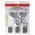 Heitech mini LED-l�mpa 3db/csomag nyomd meg �s vil�g�t vezet�k n�lk�li elemekkel egy�tt