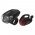 Ansmann Bikelight Combo ker�kp�rl�mpa szett LED els� �s h�ts� l�mpa StVO �jrat�lthet� Li-Ion