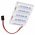 Panasonic eneloop AA Mignon ceruza akku 6V 1900mAh modell�p�t� Graupner csatlakoz� 1db/csomag NiMH