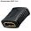 HDMI A aljzat-HDMI A aljzat adapter aranyozott �rintkez�k 19 t�s