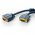 VGA k�bel 15 t�s 3m dupla �rny�kol�s tiszta r�z vezet�k 24kar�tos aranyozott �rintkez�k 2560x1600