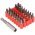 33 r�szes univerz�lis bitszett Torx, Philips, Tri-Wing, hatsz�g 6,35mm m�gneses bithordoz�