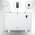 Camelion CR7721 LCD glaskonvektor 220-240V 750/1500W feh�r