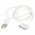 Feh�r USB adat- �s t�lt�k�bel Apple iPhone 3G/3GS/4/4S, iPod, iPad 1/2/3