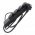4-es k�lt�ri eloszt� fekete sz�n�, fed�llel IP44 keresztmetszet 1,5 mm? 4x Schuko-dugasz