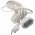 Arcas 3m EURO hosszabb�t�k�bel lapos Euro dug� 2-p�lus� feh�r