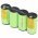 Helyettes�t� akku Gardena ACCU75 ACCU 75 kerti g�p 4,8V 2000-2100mAh Faston 2,8/4,8mm NiMH