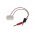 Helyettes�t� akku Akkut�lt� k�bel HSE5/HSE7/SEB8 4mm biztons�gi csatlakoz�