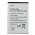 Helyettes�t� akku Wiko Ozzy S104-H56000-003 mobiltelefon 3,7V 1320mAh 4,9Wh Li-Ion