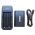 2db USB gyorst�lt� �s powerbank 18650 Li-Ion akkuhoz max 65mm hossz