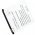 Helyettes�t� akku Wiko Pulp 3G 5251 mobiltelefon 3,8V 2500mAh 76,95x59,95x4,20mm fekete Li-Ion