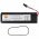 AccuLux HL25EX 3,7V 5000mAh zsebl�mpa akku 458.810 HUCA Li-Ion