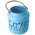 Eazyuse LED l�mp�s 'Love is all you need' k�k 3 feh�r LED elemekkel egy�tt CR2032 2db