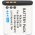 Helyettes�t� akku Sanyo DB-L80 DMX-CG10 VPC-CG10 VPC-X1200 videokamera