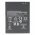 Helyettes�t� akku Samsung Galaxy Xcover 5 SM-G525F mobiltelefon 3,8V 3000mAh 11,4Wh Li-Polymer