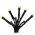 Konstsmide Micro LED f�nyf�z�r 40LED matt borosty�n 6,24m megvil�g�tott 16,24m 30V t�pegys�g