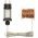 Lotti LED mikro f�nyf�z�r 400LED 20m melegfeh�r r�zsz�n� 12V IP44 45439