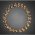 Konstsmide LED f�nykoszor�/-girlanda barna 3365-600 240 LED melegfeh�r k�lt�r