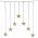 Konstsmide LED csillagf�gg�ny 7 csillag O16cm 35LED 24V 1243-103 melegfeh�r