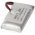 Helyettes�t� akku dr�n OW3-A-03 3.7V 500mAh Li-Polymer