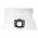 Mikrovlies porzs�k 10db/csomag 51x43x0,9mm K�rcher 2.863-006.0 kompatibilis